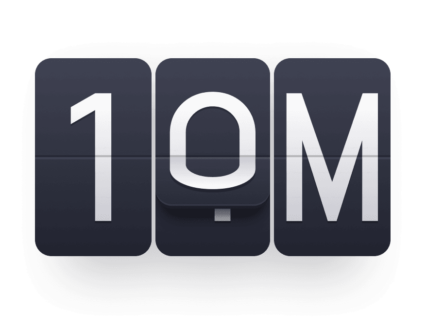 10 MillionMonthly Active Users image
